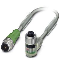Кабель для датчика / исполнительного элемента SAC-5P-M12MS/ 0,3-802/M12FR-3L | код 1457306 | PHOENIX CONTACT