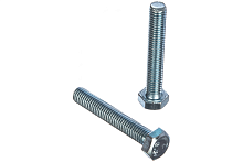 Болт с шестигранной головкой, полная резьба DIN 933 А2 M 10X50 | код DIN 933 А2 M10X50 | Бесткрепеж