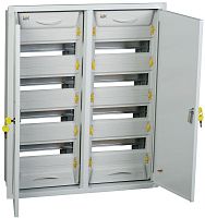Корпус металлический ЩРв-2х48з-1 36 IP31 "UNIVERSAL" | код MKM12-V-2X48-31-Z-U | IEK