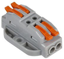 Клемма строительно-монтажная СМК 222-4122P | код UKZ20-4122P-050 | IEK