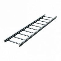 Лоток лестничный 80х600, лонжерон 1,5 мм, L 6 м, горячий цинк (упак. 6м) | код. ULM686HDZ | DKC