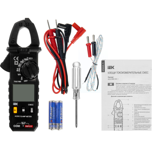 Клещи токоизмерительные CM2C ARMA2L 5 | код A2L5-CM13-02 | IEK фото 9