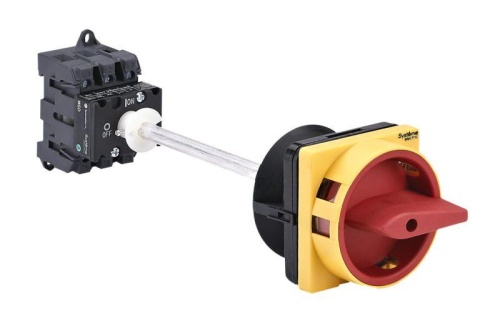 Выключатель-разъединитель 3п 32А IP20 с красн. выносн. рукоят. на дин-рейке/плате с замком SE MSD32340R Выключатель-разъединитель 3п 32А IP20 с красн. выносн. рукоят. на дин-рейке/плате с замком SE MSD32340R