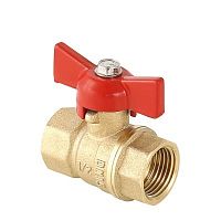 Кран шар. СТАНДАРТ, рукоятка бабочка 1/2", вн.-вн. | код. VT.122.G.04 | VALTEC