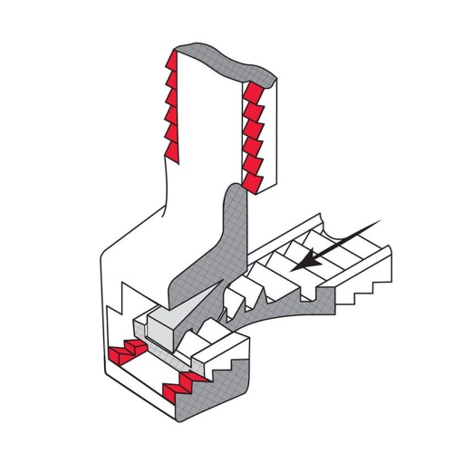Хомут нейлоновый КСС MULTILOCK 5х500 черн. (уп.100шт) Fortisflex 102324 фото 6