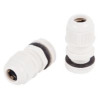 Кабельный ввод MG-25 (18-13 мм) серый | код 07-8125 | REXANT
