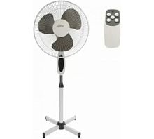 Вентилятор напольный DX-1601R 40Вт 220В с пультом и таймером бел./сер. | код 60-0209 | DUX