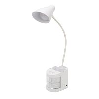 Светильник настольный REXANT Click Shift с ночником, на основании, LED, 6 Вт, 4000 К, диммируемый 3 ступени, заряжаемый (автономный режим 3 часа) | код 609-006 | REXANT