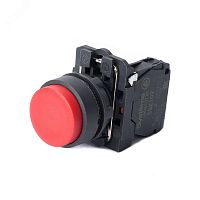 Кнопка SB5 в сборе модульная 22мм выступающая красная с возвратом пластик 1НО | код SB5AL42 | Systeme Electric