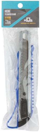 Нож технический пластиковый 18 мм | код 10193М | FIT фото 3