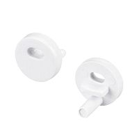 Заглушка ARH-ROUND-D8 с отверстием пластик Arlight 037401