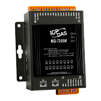 MQ-7255M CR MQTT I/O Module with 2-port Ethernet Switch, with 8-ch DI and 8-ch DO (RoHS) | код 00-06110918 | ICP DAS