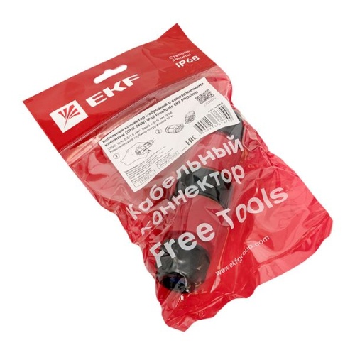 Кабельный коннектор I-образный разъемный (СМК 5PIN) IP68 FreeTools PROxima | код cct-smk5 | EKF фото 3