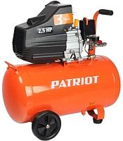 Компрессор поршневой Patriot EURO 50-260K масляный 260л/мин 50л 1800Вт оранжевый | код 1100528 | PATRIOT