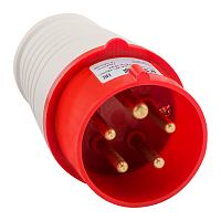 Вилка кабельная 025-32А-6h-380AC-3P+PE+N-IP44 | код. 222740 | КЭАЗ