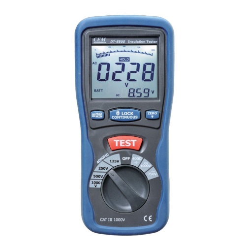 Мегаомметр DT-5505 | код 481578 | CEM