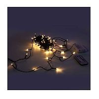 Гирлянда "Нить" 80 LED 8м уличная 3 АА батарейки 8 реж. тепл. бел. | код 4690601045423 | SHLights