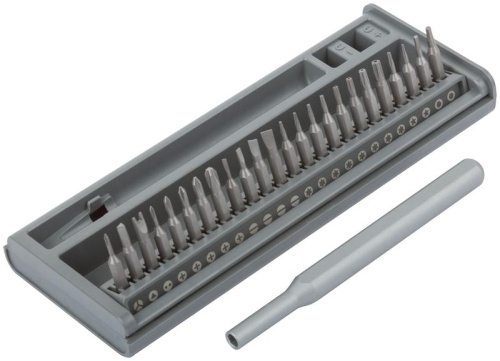 Отвертка с битами для точных работ, 24 CrV бит, пластиковый бокс | код 56194 | FIT фото 5 Отвертка с битами для точных работ, 24 CrV бит, пластиковый бокс | код 56194 | FIT фото 5