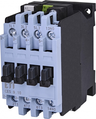 Контактор CES 9.10 (4 kW) 400V AC | код 004646513 | ETI