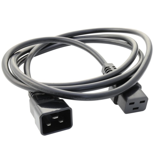 Кабель питания DKC, IEC320 С19 - IEC320 C20, 1.0м, 3x2,5мм | код R5CORD9010 | DKC