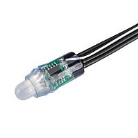 Модуль герметичный управляемый SPI-UVR-D12 12V Cool 10K-BPT (0.3Вт IP67 90 deg) пластик (уп.500шт) Arlight 043437