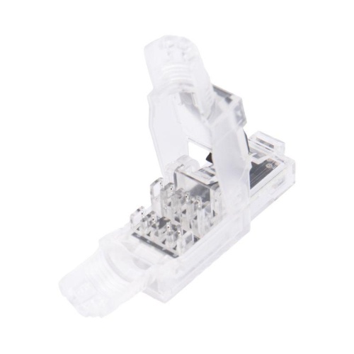 Разъем RJ45(8P8C) полевой заделки под витую пару UTP кат.6 50микродюйм PRO Rexant 02-0281 фото 2