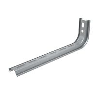 Консоль L-образная KSL100 INOX304 осн.100 сталь 2мм КМ LO8721