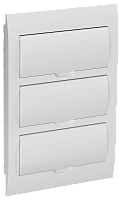 Корпус пластиковый ЩРВ-П-36 бел. дверь IP41 GENERICA | код MKP13-V-36-41-K01-G | GENERICA by IEK