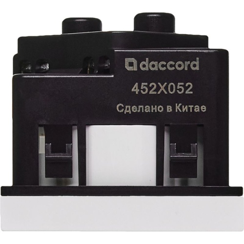 Розетка с заземлением - винтовые зажимы - без шторок 16А 250В - 45°- 2 модуля - белый | код 4521051 | Legrand фото 6