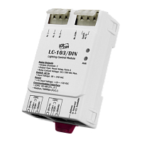 LC-103/DIN CR 1-channel AC Digital Input and 3-channel Relay Output Lighting Control Module (DIN Rail mount) (RoHS) | код 00-06119467 | ICP DAS