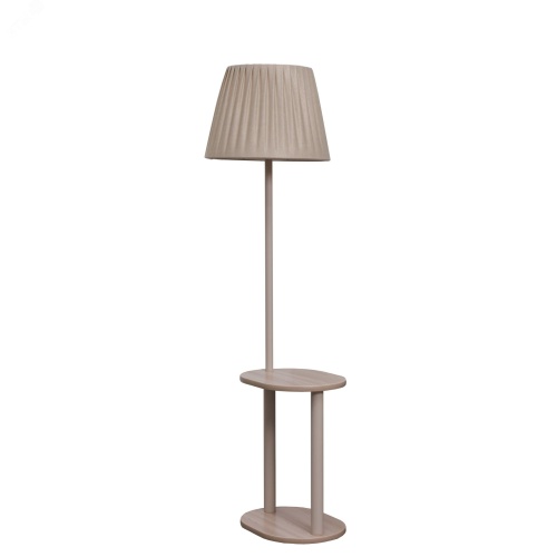 Светильник НТБ-11-60-103 со стол овал Шимо абажуром Ларсен софт | код 301406 | Эркадо