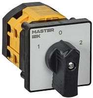 Переключатель кулачковый стандартная рукоятка 10А схема 53 | код MI-CS10-010-053 | IEK