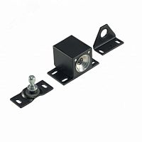 Замок электромеханический накладной универсальный миниатюрный | код Promix-SM102.11 black | Promix