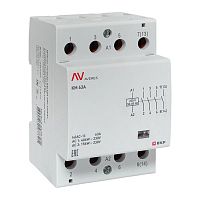 Контактор модульный КМ 63А 4NO 230VAC (3 мод.) AVERES EKF | код km-av-3-63-40-230V | EKF