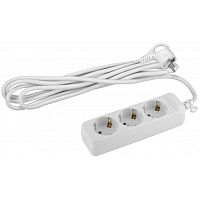 Удлинитель 3х5м с заземл. 10А IP20 ПВС 3х0.75 | код Б0038576 | Эра