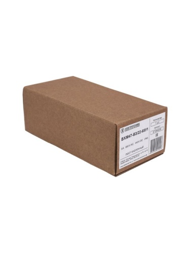 Пост управления BXM47-B3/22-65У1 3 цилиндрические кнопки 1C1NO1NC серебр. Электротехник ET249209 фото 3