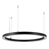 Светильник SP-CIRCLE-HANG-O3535-D1000-60W Warm3000 (RAL9005, 120 deg, 230V) IP40 LED (Arlight, Алюминий) | код 49370 | Arlight