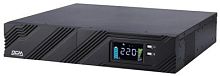 Источник бесперебойного питания Powercom Smart King Pro+ SPR-1000 LCD 800Вт 1000ВА черный | код 1152572 | POWERCOM