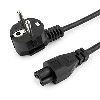 Кабель питания для ноутбуков Cablexpert PC-186-ML12-3M, 3м, Schuko- C5, 10А, пакет | код PC-186-ML12-3M | Cablexpert