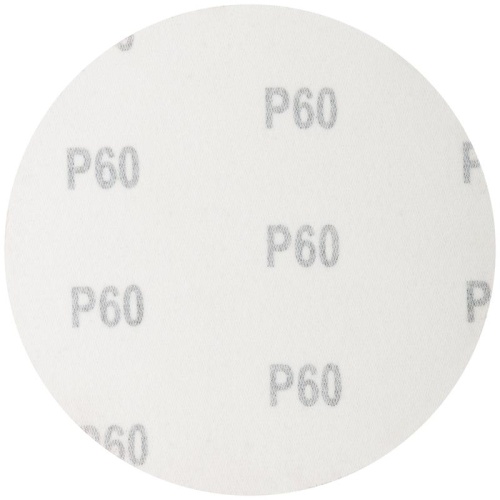 Круги шлифовальные сплошные (липучка), алюминий-оксидные, 125 мм, 5 шт Р 60 | код 39823М | FIT