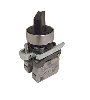 Переключатель КПЕ-1611-РС УХЛ2 1НО+1НЗ 10А IP65 рукоятка на 2 положения с фиксацией метал. осн. d посадочного отверст. 22мм черн. ЭЛЬКОМ A8012-34123069