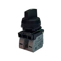 Переключатель Briswik ПЕ 031/1м черный 2но+0нз Ручка с фикс 3-поз IP40 УХЛ3 10А | код aZ-VG-0Ai-0122 | Briswik