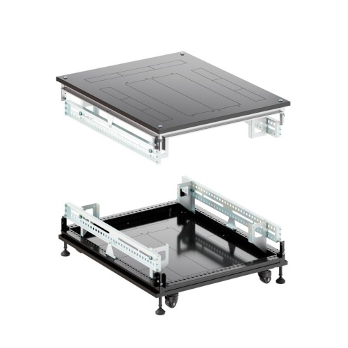 Крыша основание преперфорированные IT-CQE 800x800, RAL9005 | код RBIT808F | DKC фото 2