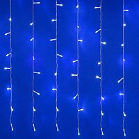 Занавес светодиодный ULD-C3020-384/DTA/RC WHITE IP44 3х2м 384 LED бел. свет провод прозр. gульт ДУ (в/к) Uniel UL-00008562