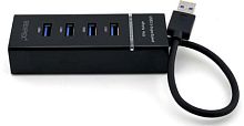 Разветвитель USB 3.0 BHP-P104 4порт. черный | код 1992325 | NONAME