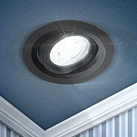 Светильник светодиодный KL LED 22A-5 4K BK круг. поворотн. LED SMD 5Вт 4000К черн. | код Б0039687 | Эра