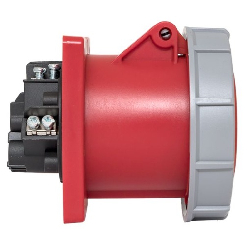 Розетка стационарная внутренняя 3352 3Р+РЕ+N 63А 380В IP67 PROxima | код ps-3352-63-380 | EKF фото 4