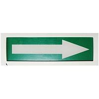 Оповещатель световой Молния-24 Стрелка вправо зеленый фон | код Молния 24 СтрВпр | Вистл