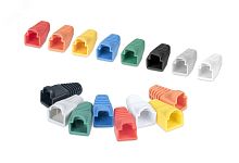 Cabeus CAP-OR Изолирующий колпачок для разъемов RJ-45, оранжевый, d-6.1 мм | код 7442c | Cabeus