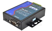 Преобразователь интерфейсов ZLAN5143, RS-232/485/422 в Ethernet, 1xRS-485/422, 1xRS-232, Modbus Gateway, 24VDC | код ZLAN5143 | ZLAN